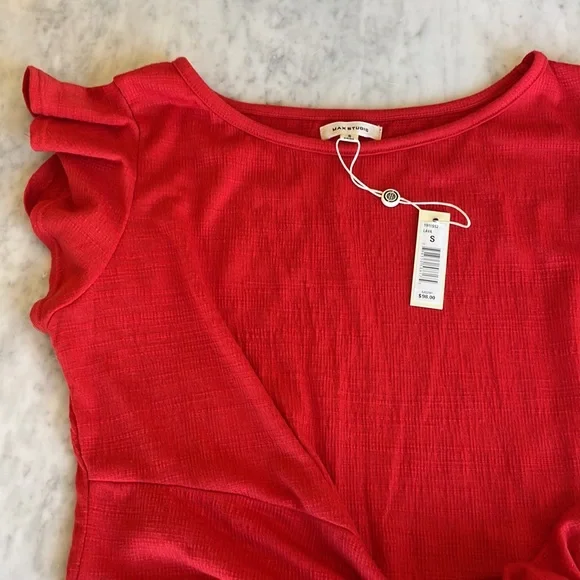 Max Studio Faux Side Knot Dress - Picture 4 of 10